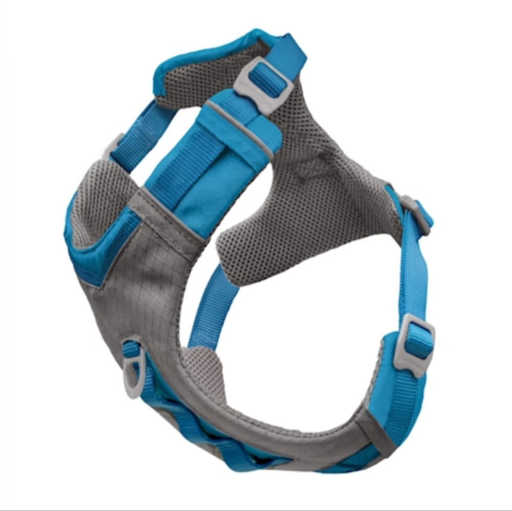 Kurgo - Grey/Blue - Journey Air Harness For Dogs, Small